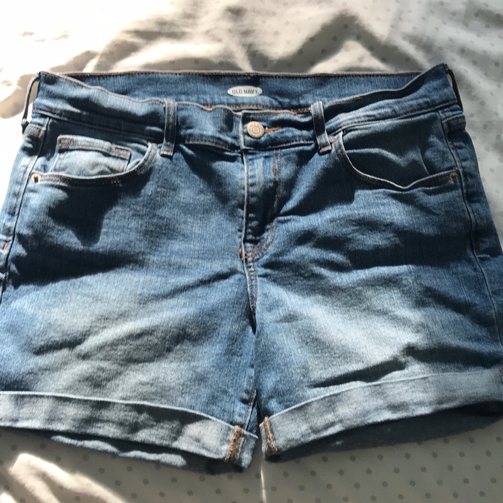 Mid-rise Jean Shorts - Old Navy